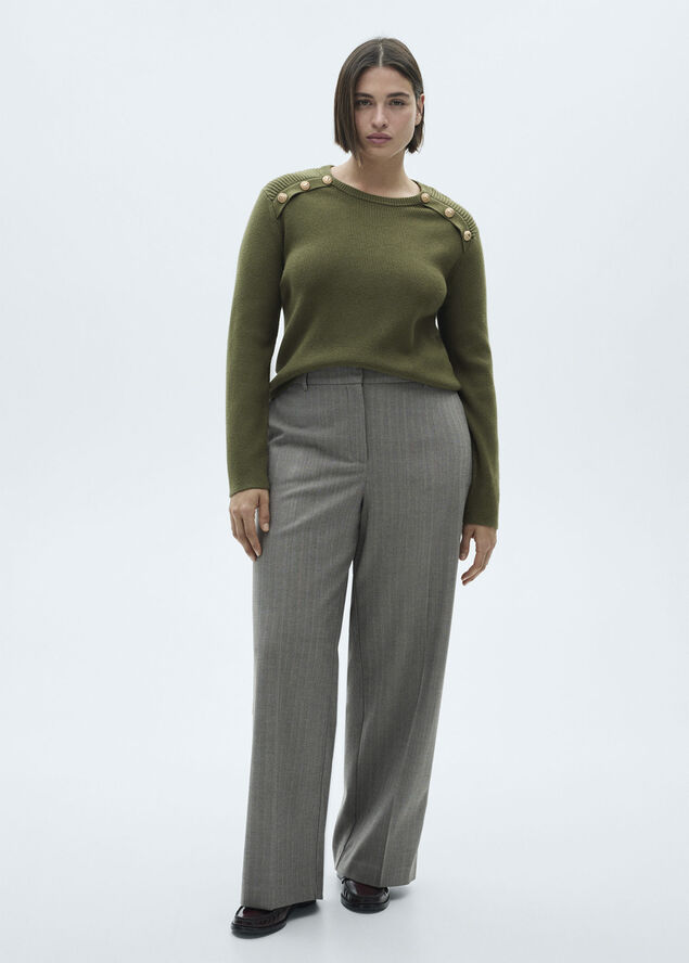 MANGO SWEATER. -- ARTURO Beige - khaki