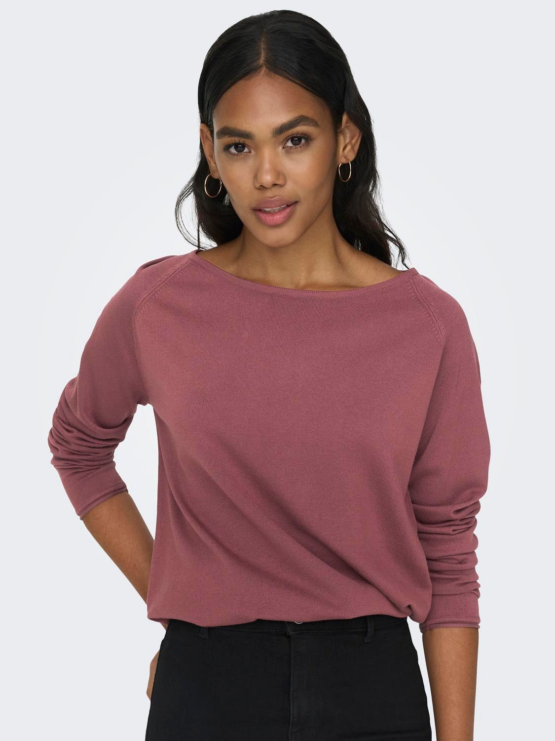 ONLMILA Strickpullover Wild Ginger