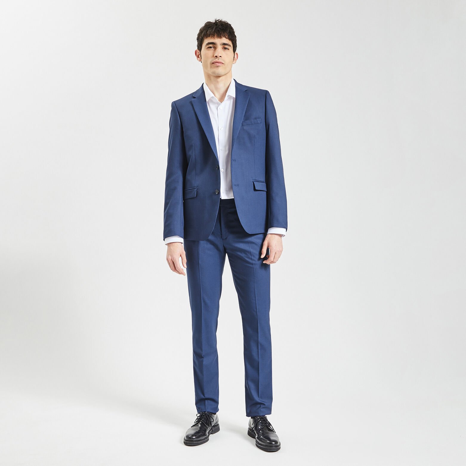 Costume 3 pièces slim - Bleu moyen