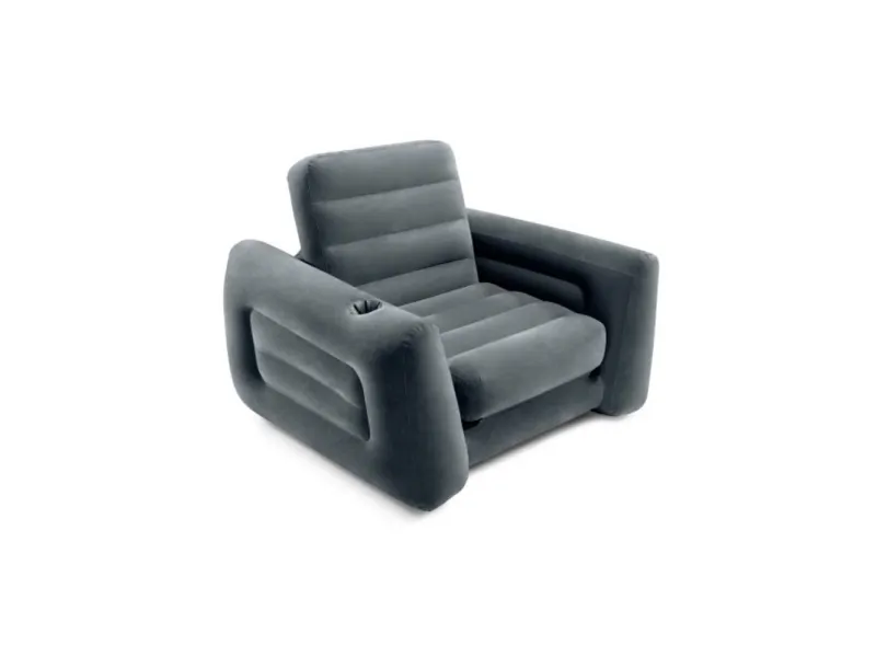 Intex Pull-Out Chair, Enkelt stol, Grå, PVC, 2240 mm, 1170 mm, 660 mm