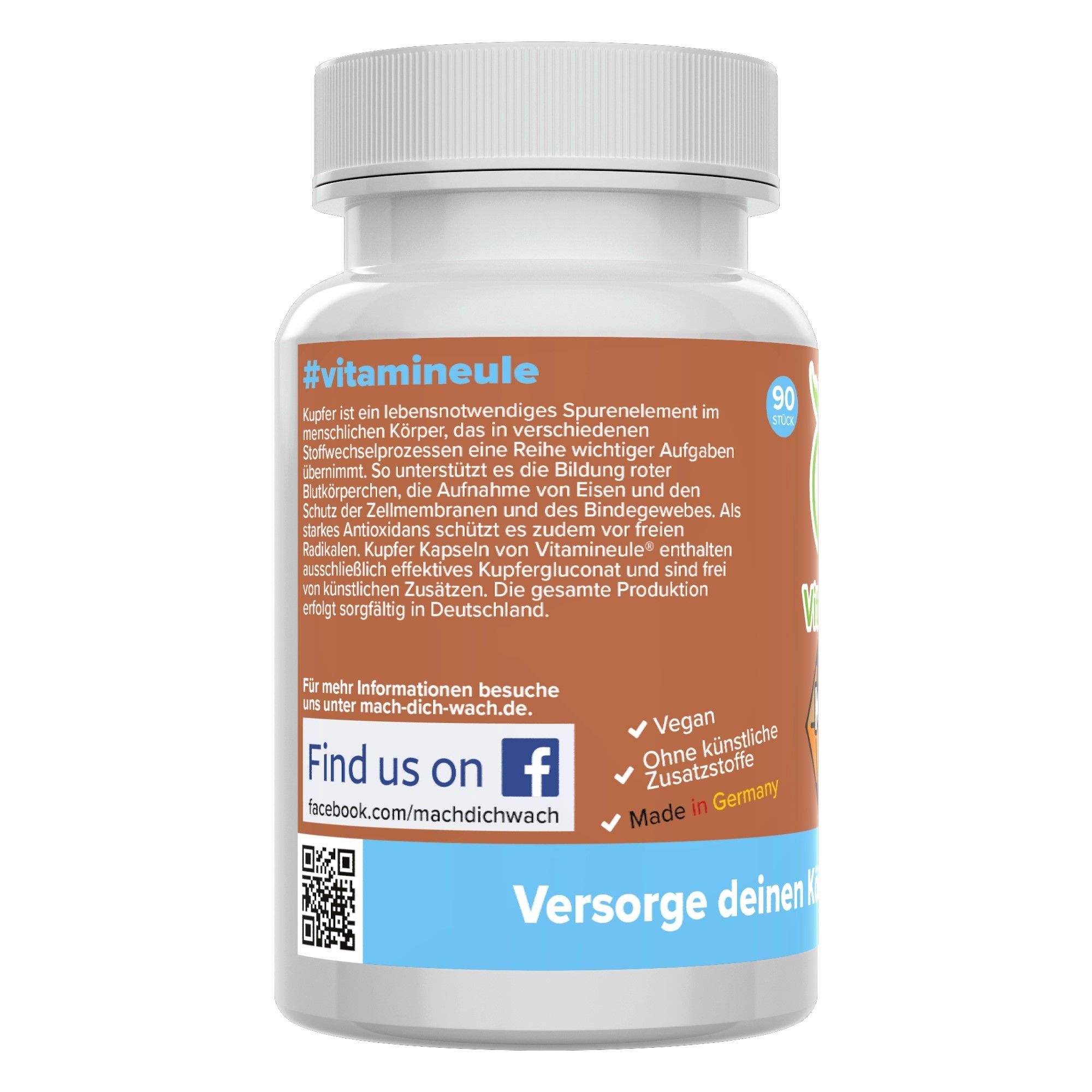 Kupfer Kapseln - Vitamineule®