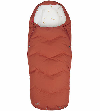 Voksi Fußsack - Urban - 88/115 cm - Terrakotta/Flügel