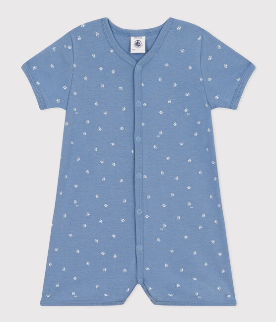 Combinaison courte en coton bébé