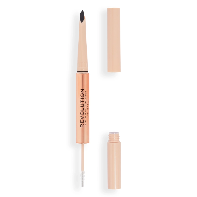 Makeup Revolution Fluffy Brow Filter Duo 1 ml - Ash Brown