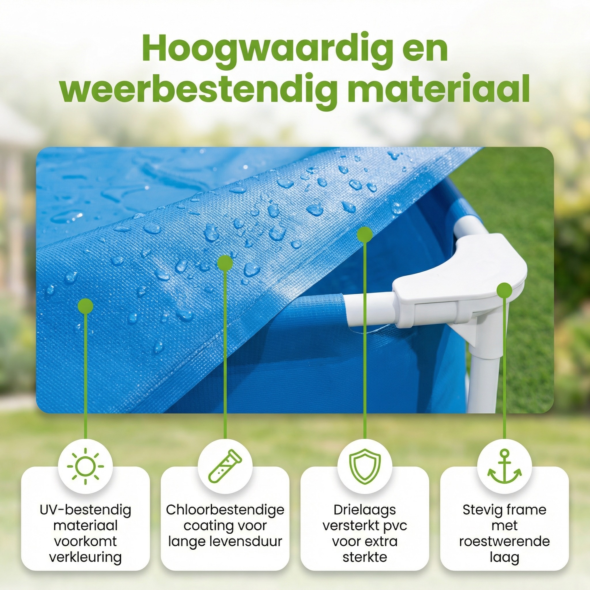 Bestway steel pro 259x170x61cm zwembad