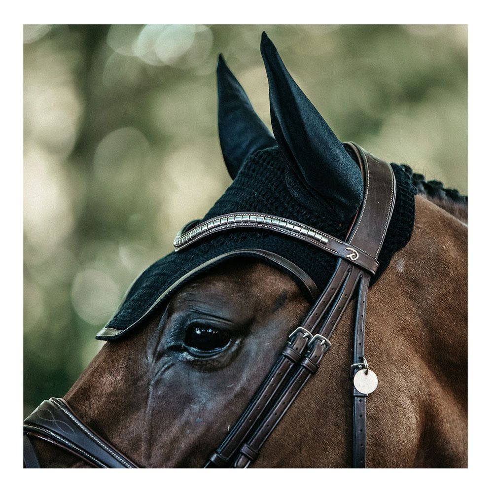 Kentucky WELLINGTON LEATHER - Bonnet anti-mouches black