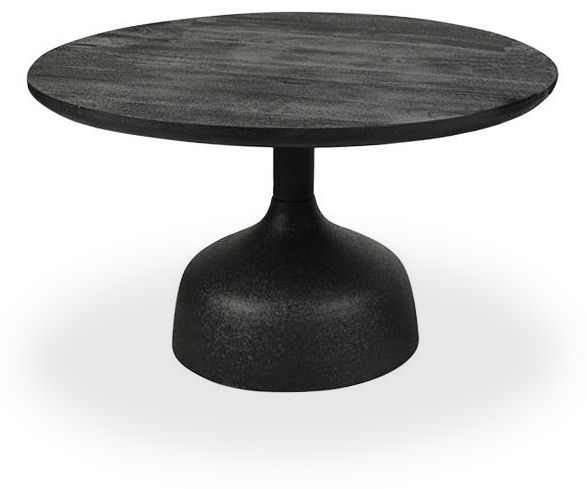 Salontafel Zwart  Elba ⌀70  x H40 cm