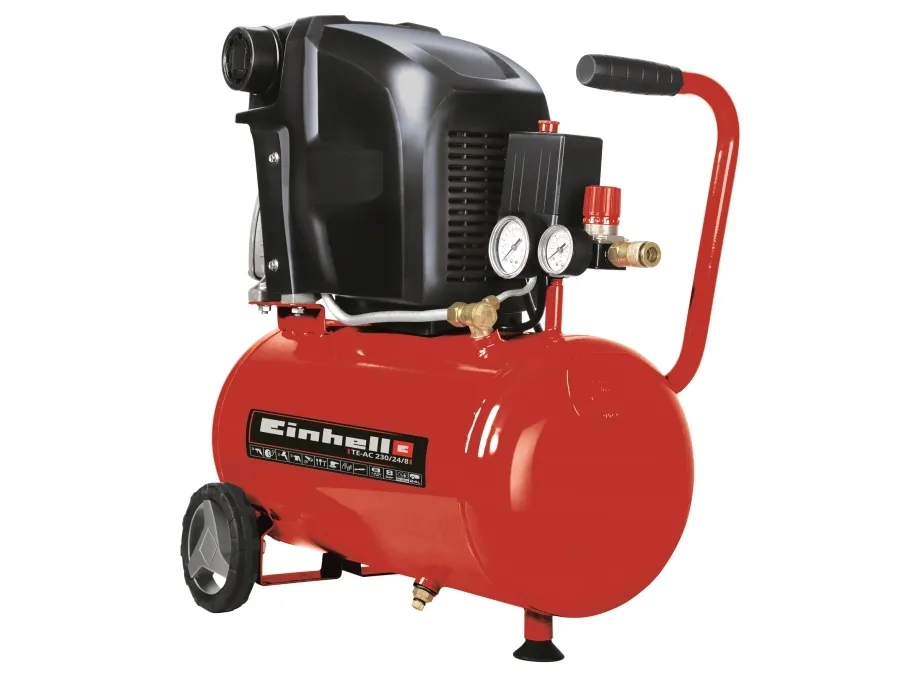 Einhell TE-AC 230/24/8, 230 l/min, 8 bar, 1500 W, 22,9 kg