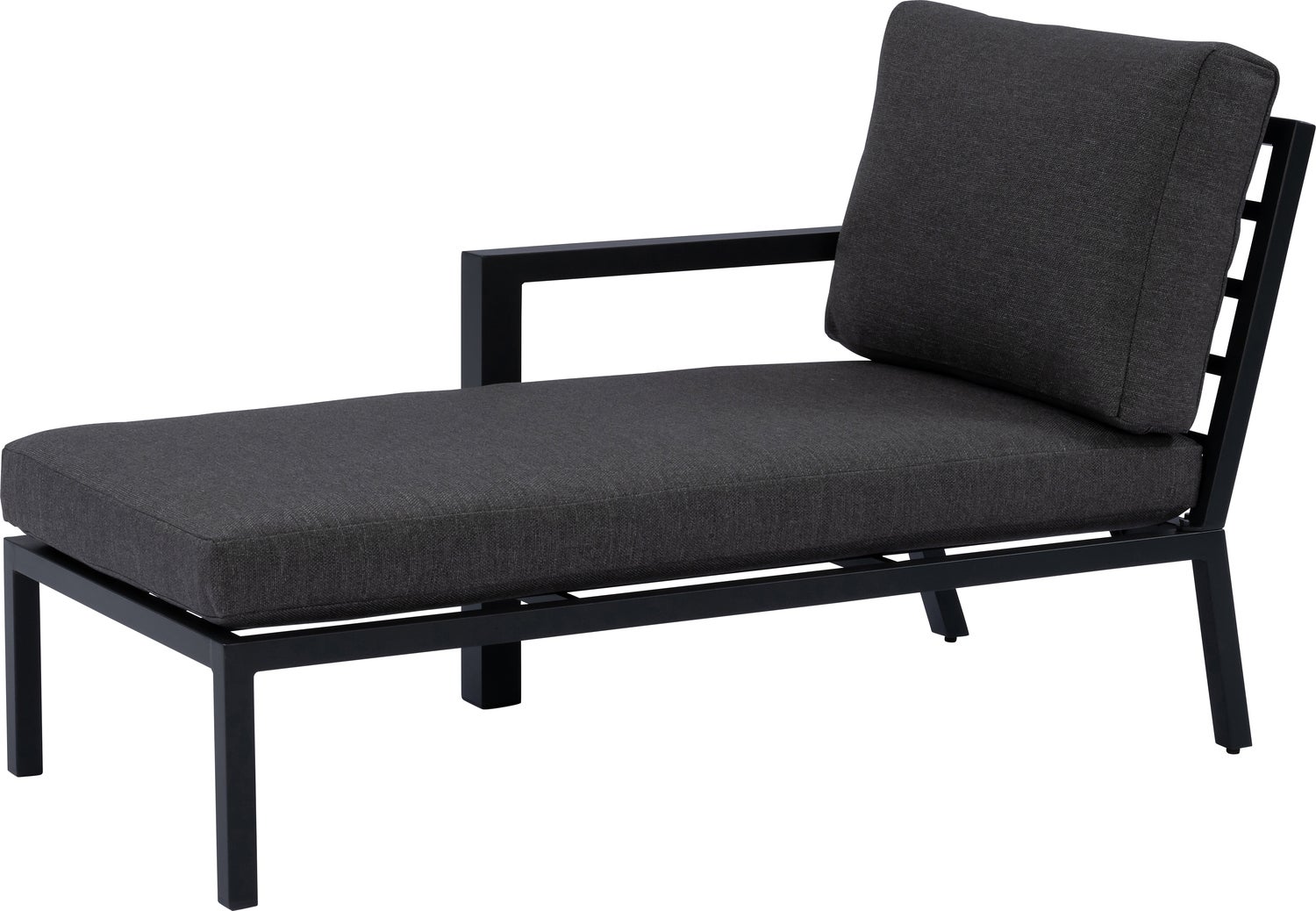 Intratuin 2-zits loungeset Milo antraciet