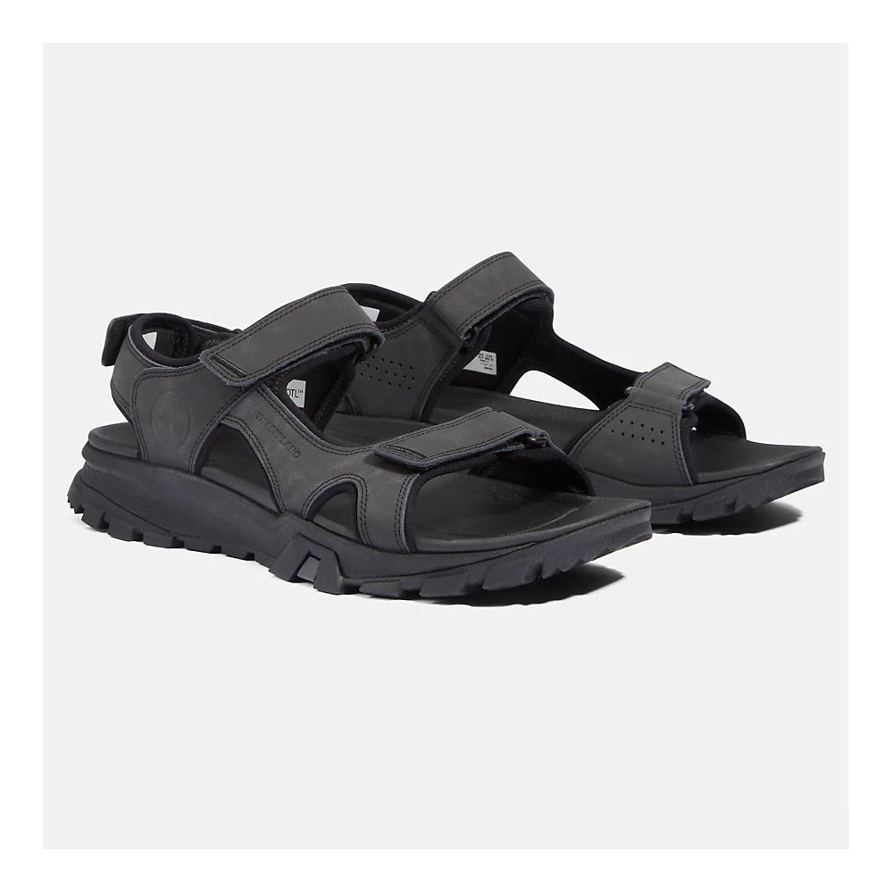Timberland LINCOLN PEAK - Sandales Homme black leather