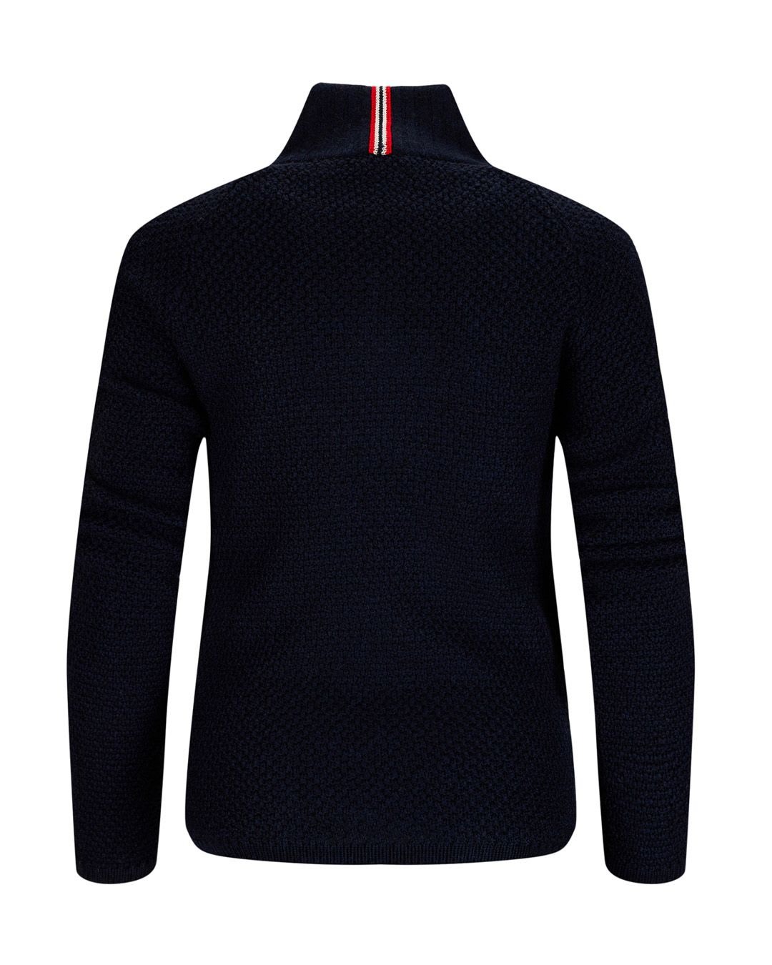 Boiled Ski Sweater w/Flag Dame 590/Faded Navy/Norge