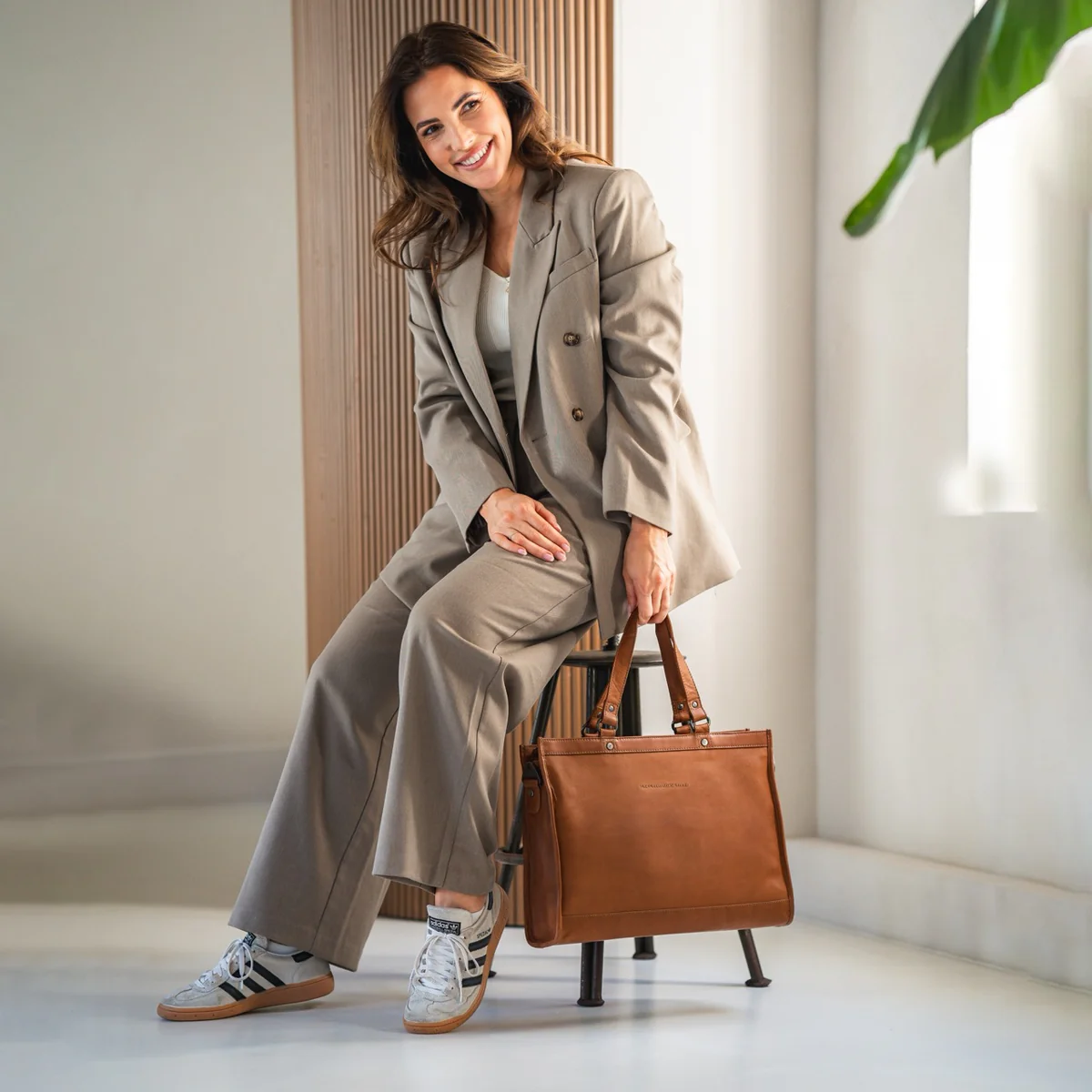 The Chesterfield Brand Manly Shopper Cognac
