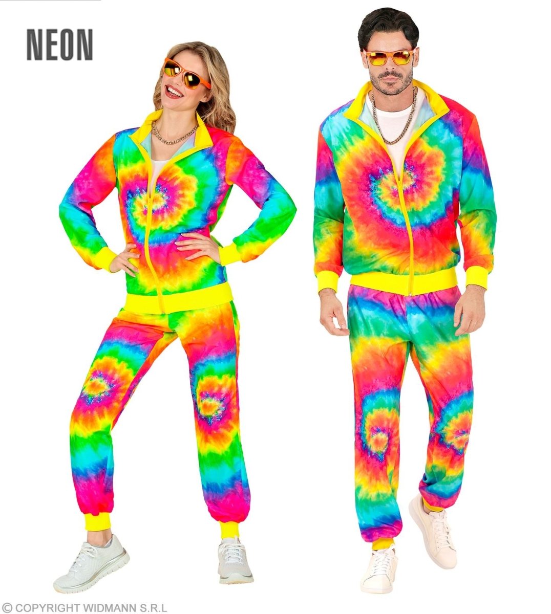 Regenboog Trainingspak Fout Tie Dye