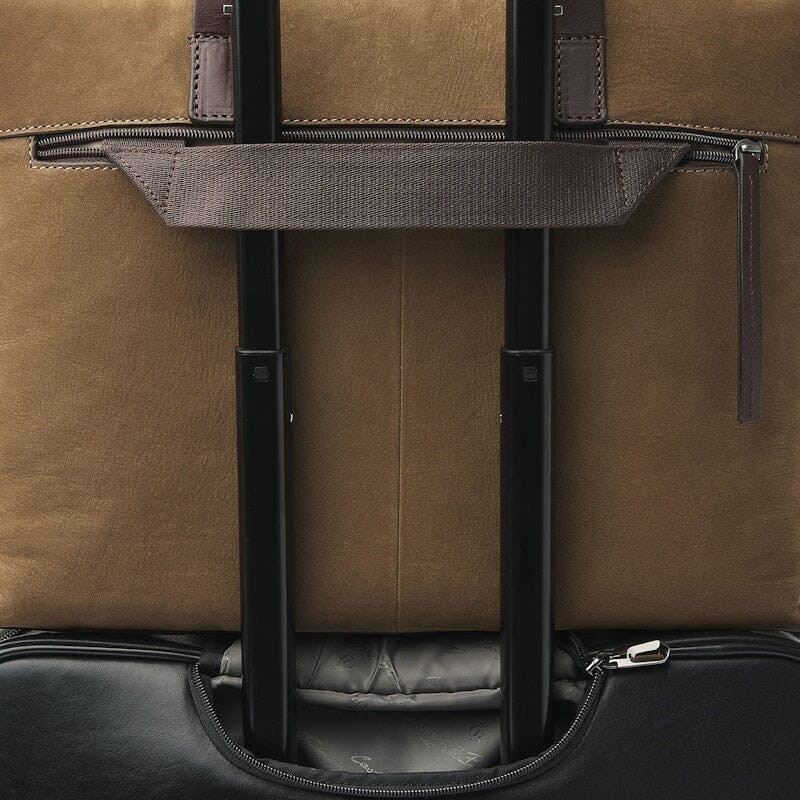 Castelijn & Beerens Nubuck Laptop Schoudertas 15.6