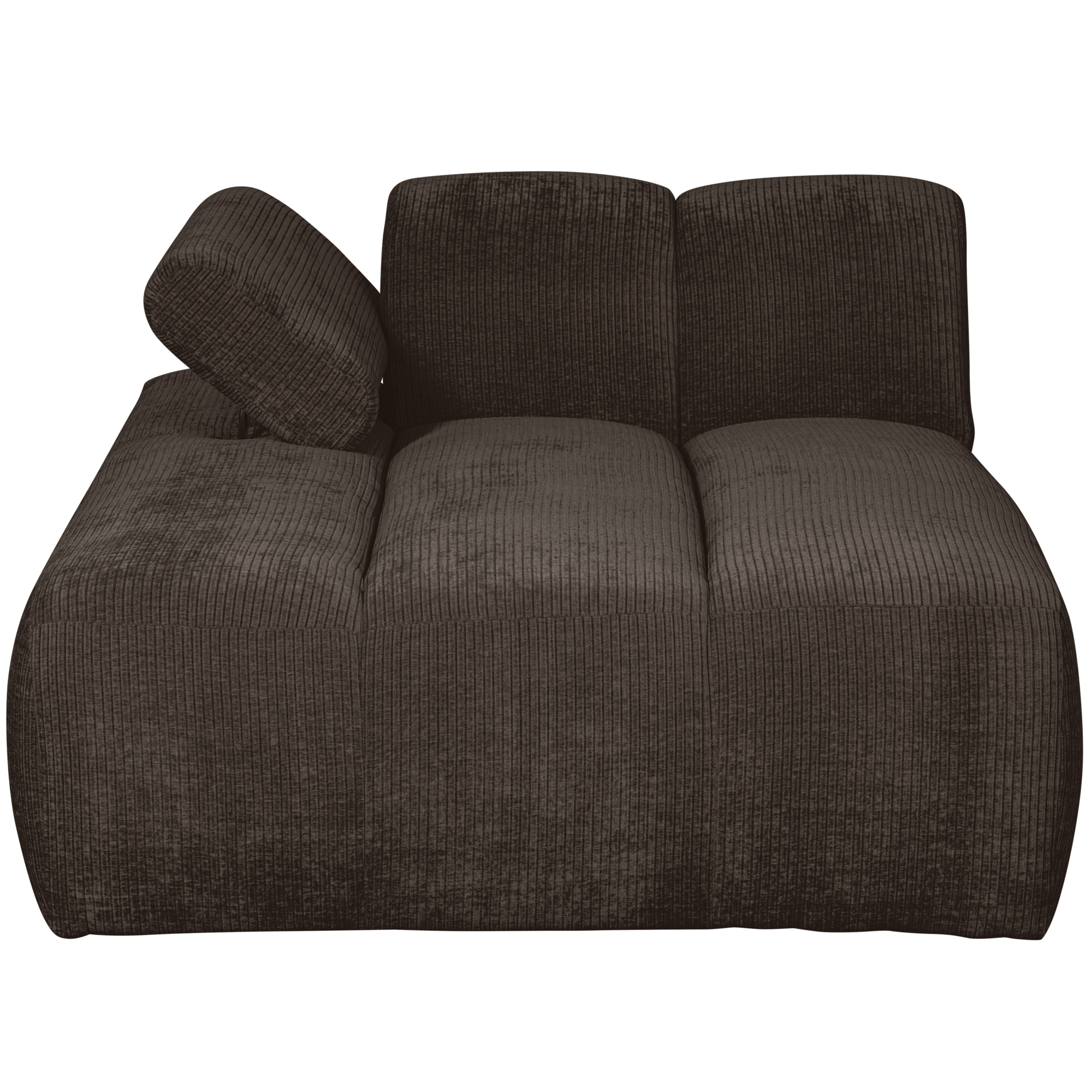 Chaise Longue Mojo Element Mojo Chaise Longue Element Links - Geweven Ribstof - Bruin