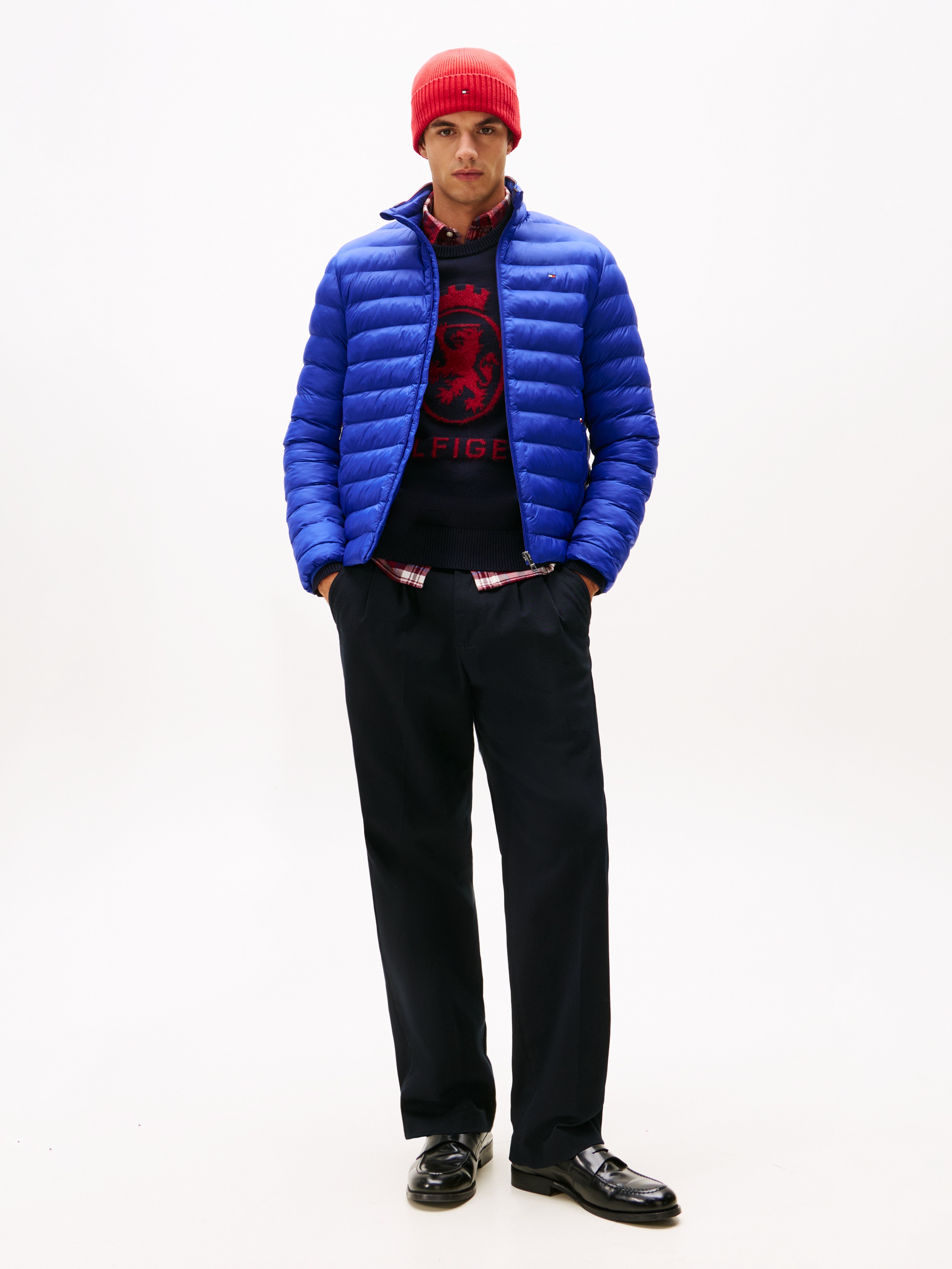 Tommy Hilfiger Steppjacke »PACKABLE RECYCLED JACKET« Winterjacke mit Logostickerei