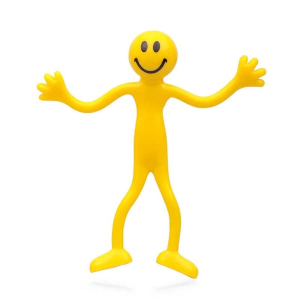Bevegelig Lekefigur / Bøyelig Mann – Smiley