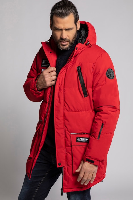 JAY-PI Parka, 2fach-Funktion, Kapuze, Technodaunen-Wattierung
