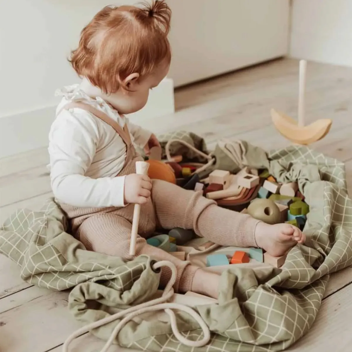 Play N Go Tapis Play N go Rangement - Vert