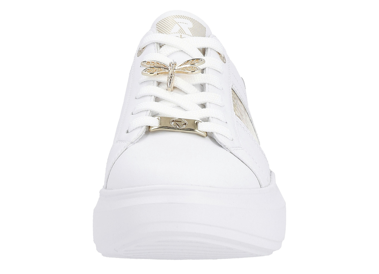 Sneaker mit Libellen-Metallschmuck