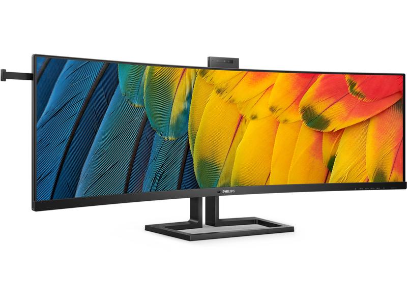 Philips Monitor 45B1U6900CH 44.5-Zoll-Business-Monitor mit integriertem KVM-Switch und Pop-Up-Webcam