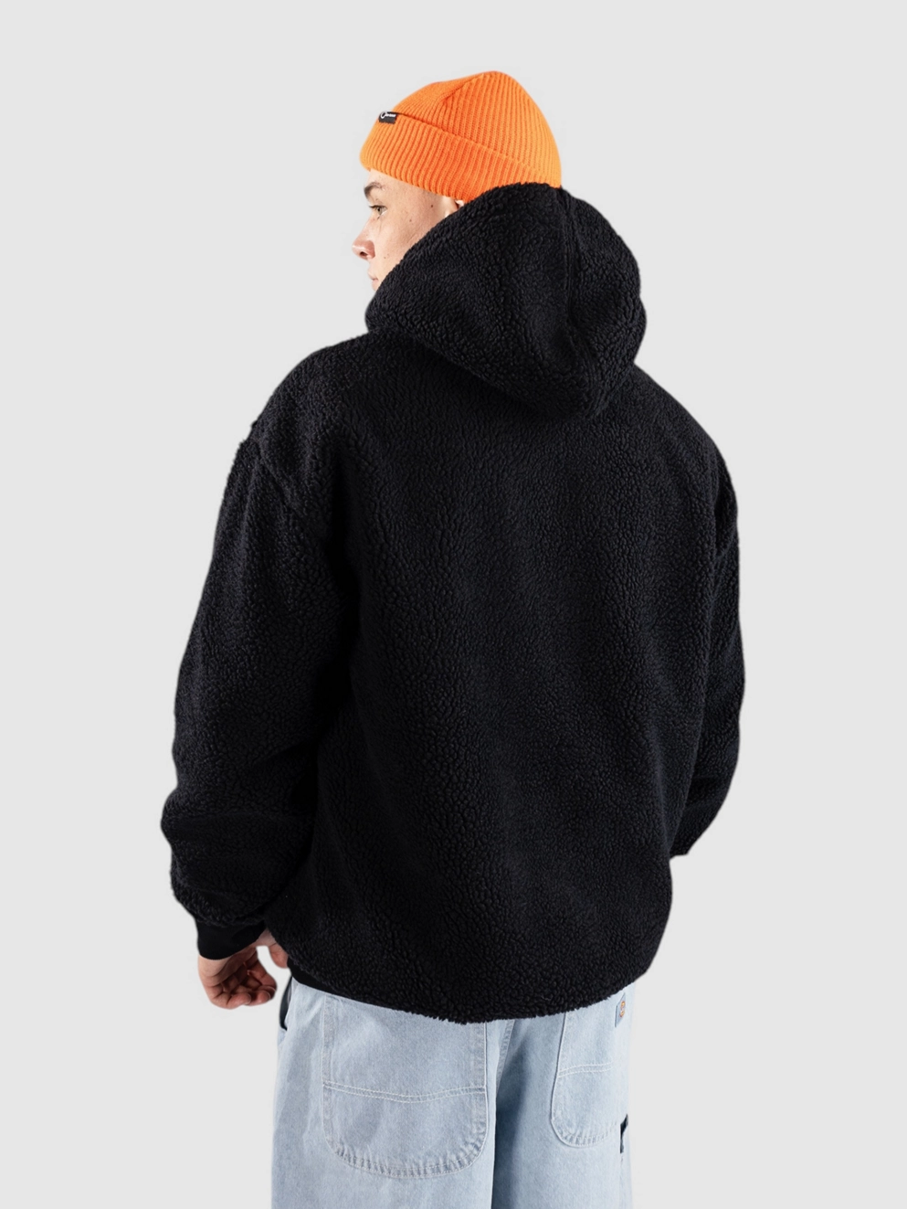 Empyre Sherpa Zip Hoodie black