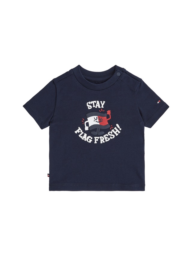 Tommy Hilfiger T-Shirt »BOYS GRAPHIC TEE SS« mit Logodruck