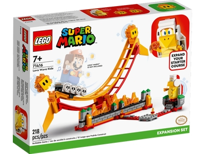 LEGO Uitbreidingsset: Rit over lavagolven (71416)