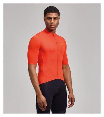 Maillot Manches Courtes Le Col Léger Hors Categorie Rouge