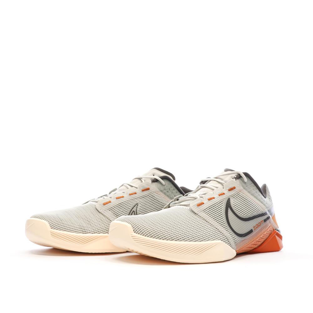 Nike Chaussures Cross training Gris/Orange Homme Nike Zoom Metcon Turbo 2