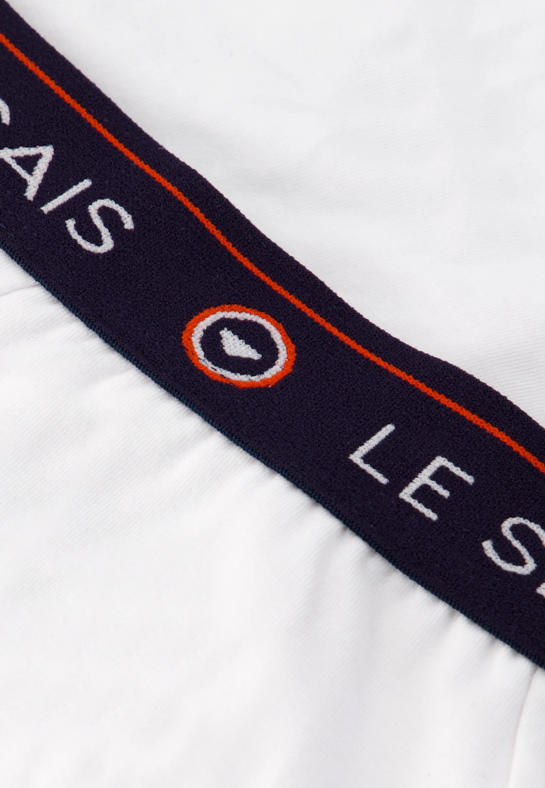 Slip en coton-Intrepide Blanc Porte Bonheur
