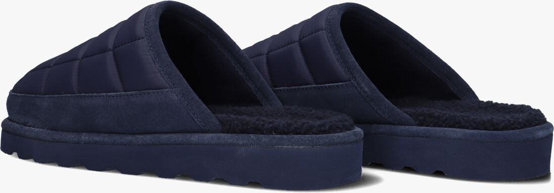blauwe polo ralph lauren pantoffels reade scuff-dress