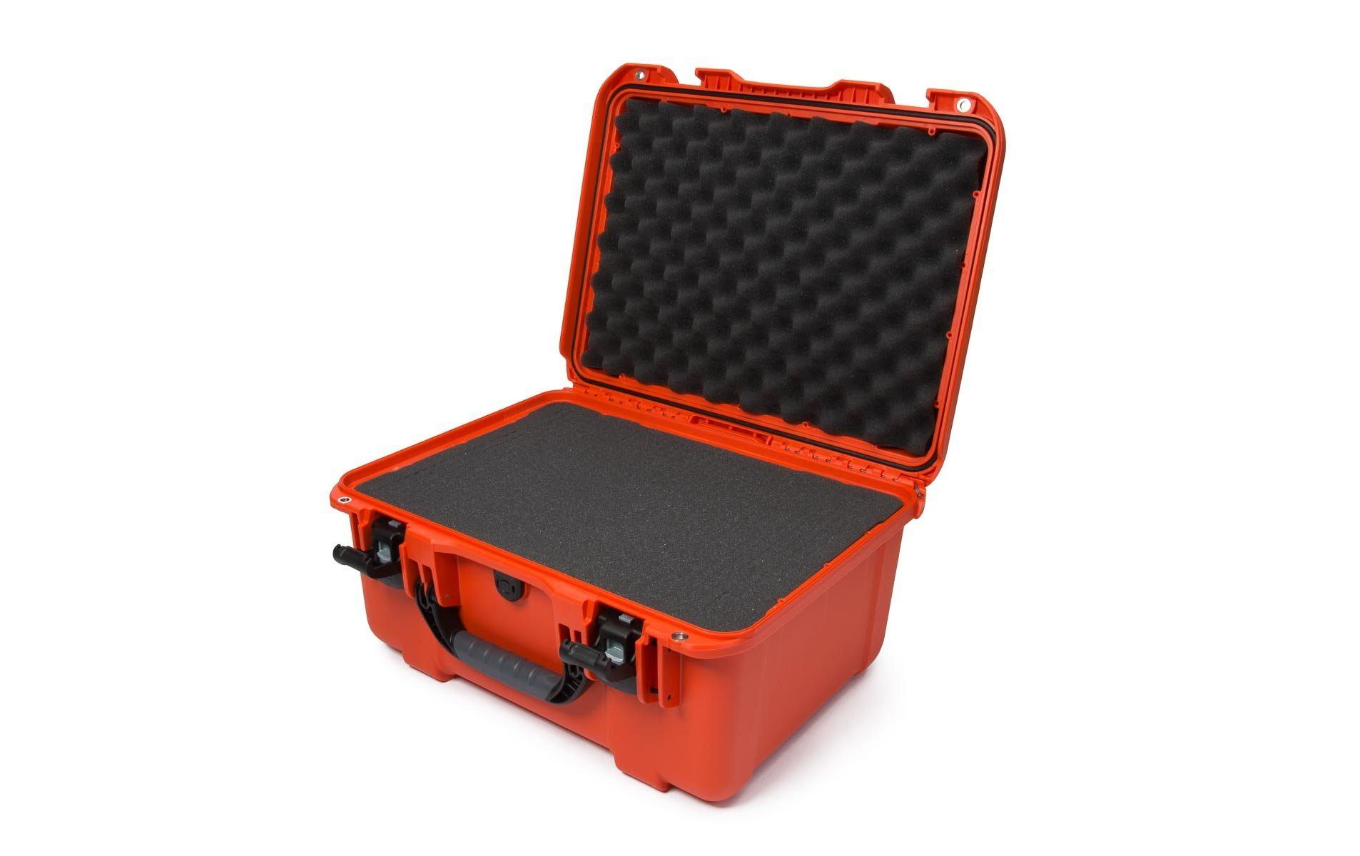 Kunststoffkoffer 933 - mit Schaum Orange<br>Leichter, wasserdichter und robuster Hartschalenkoffer