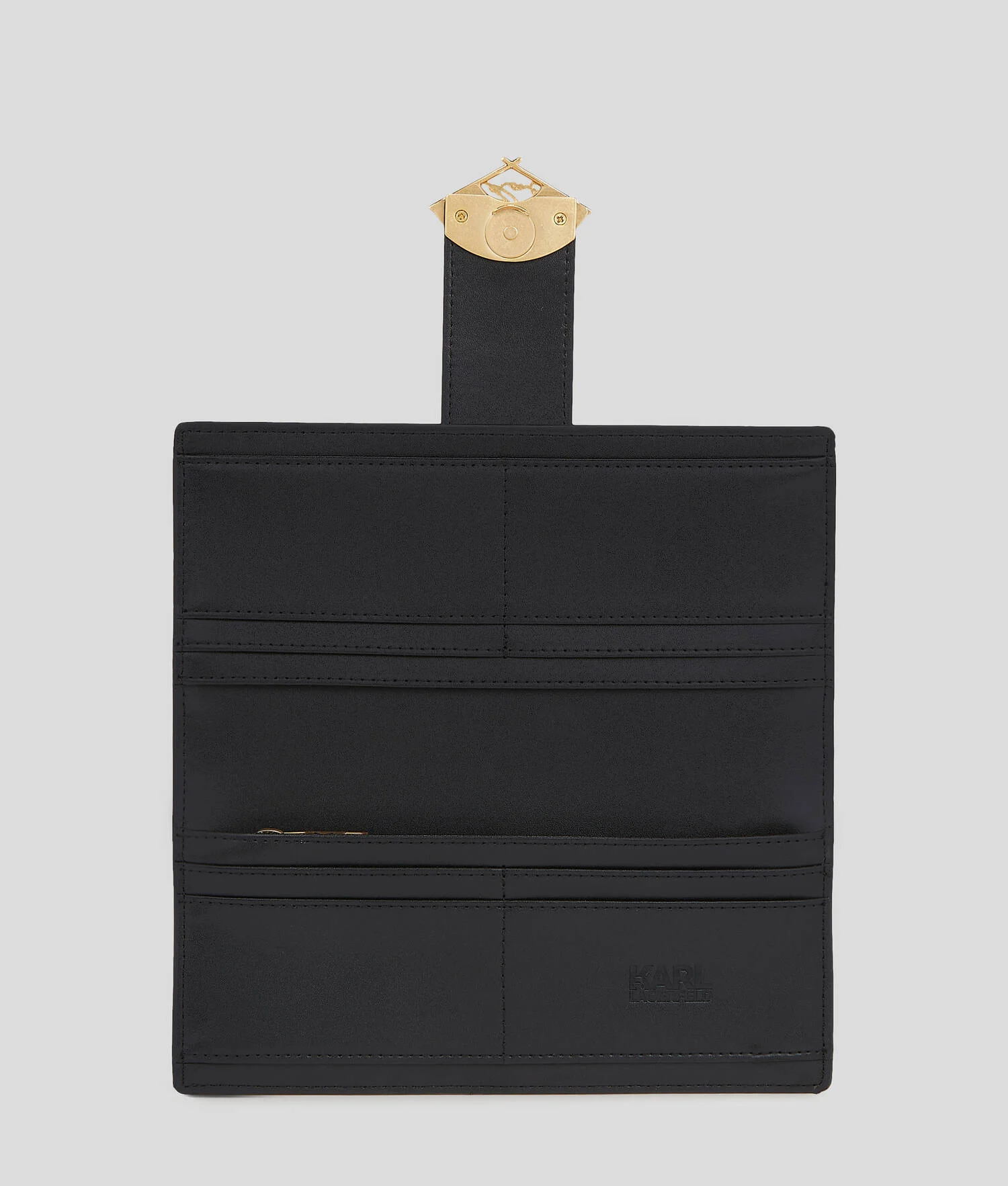 PORTEFEUILLE CONTINENTAL MOTIF ÉVENTAIL K/SIGNATURE