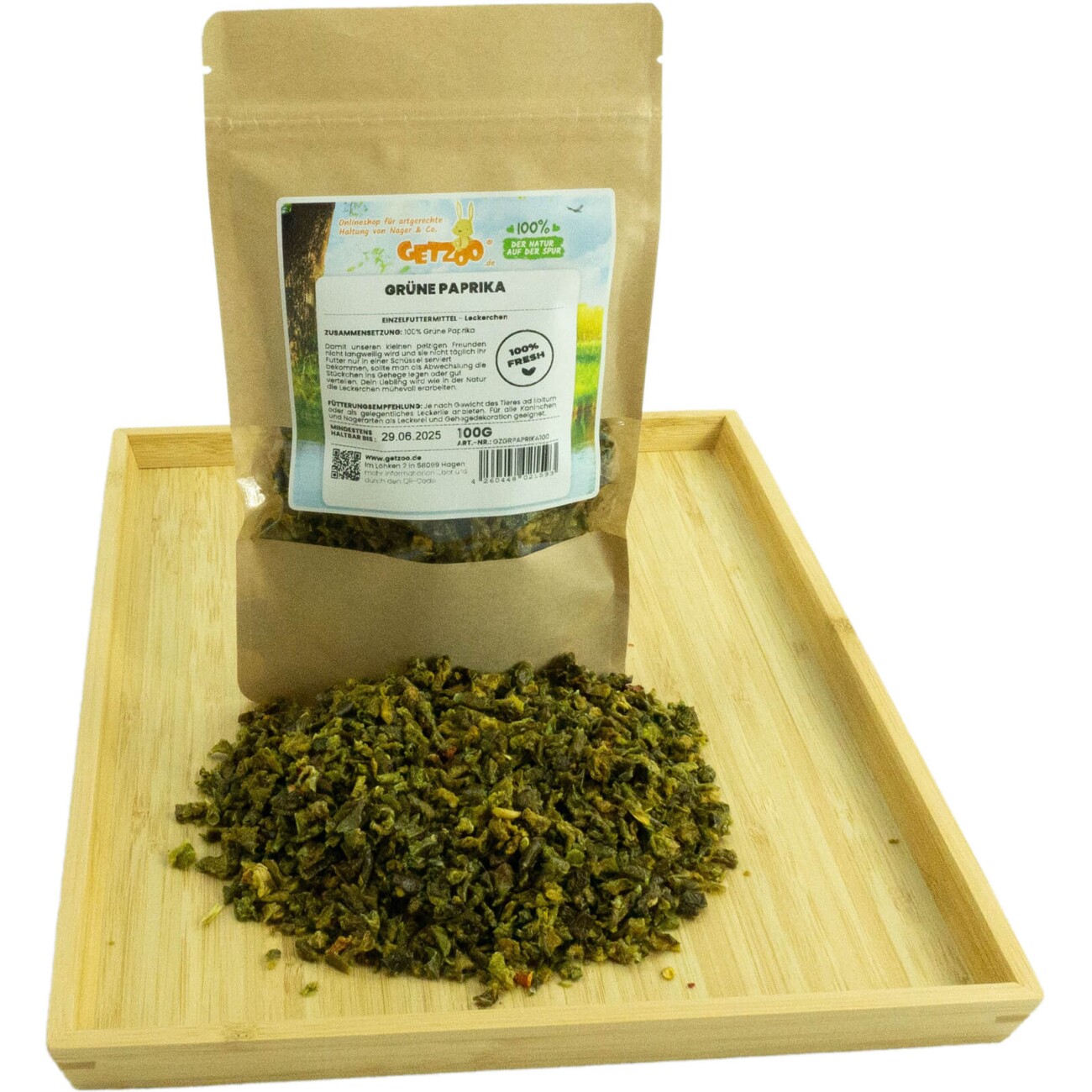 Getzoo Grüne Paprika 100g