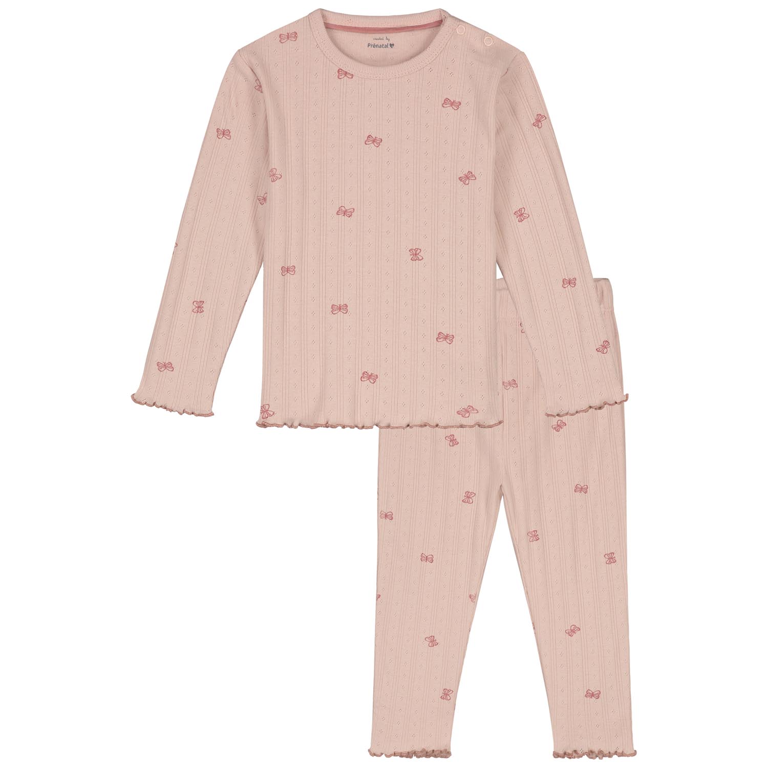 Prénatal peuter pyjama daisy roze