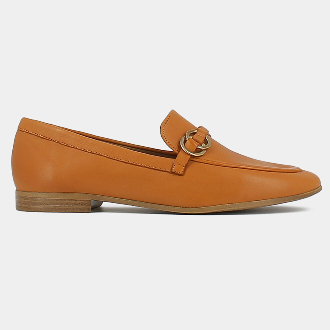 Jonak Mocassins en Cuir Idealiste cognac