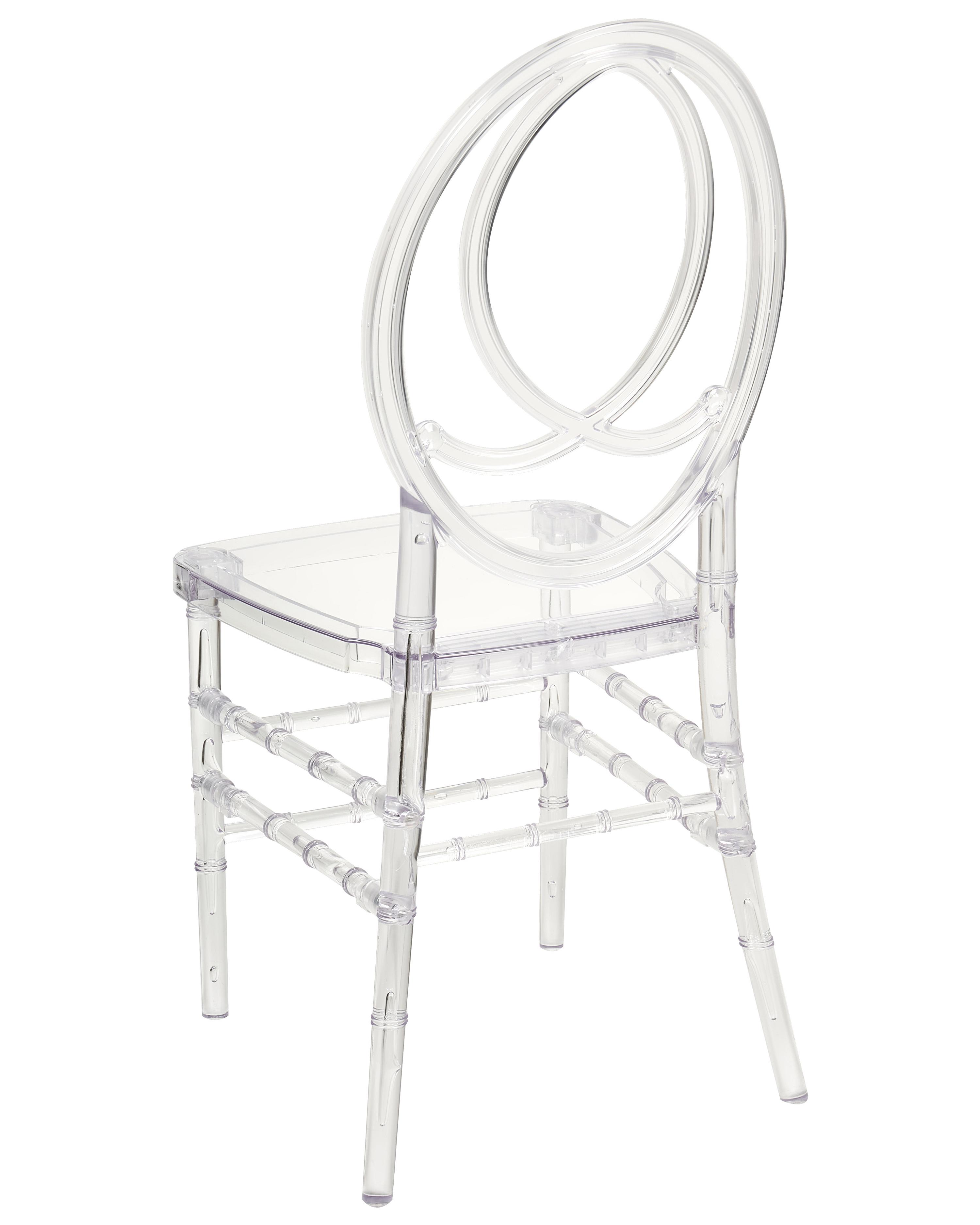 Set van 2 eetkamerstoelen MIDWAY Transparant