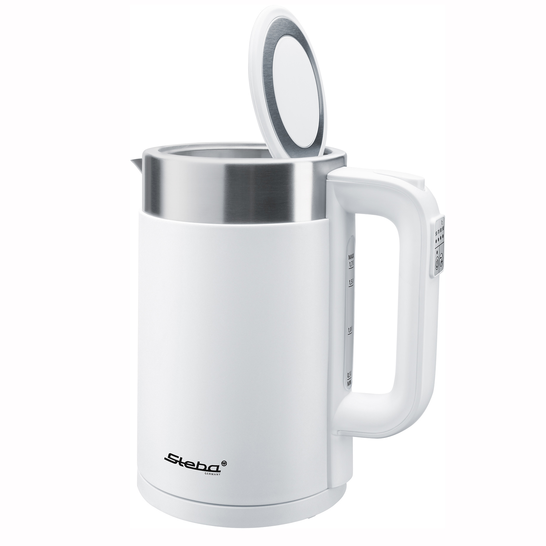 STEBA Wasserkocher - weiß - 1,7 Liter