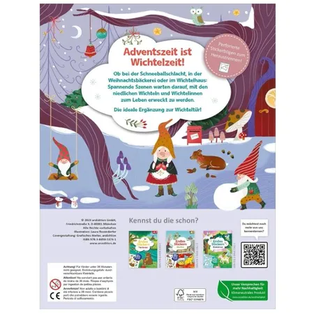 ars Edition Erstes Stickern – Wichtelwelt
