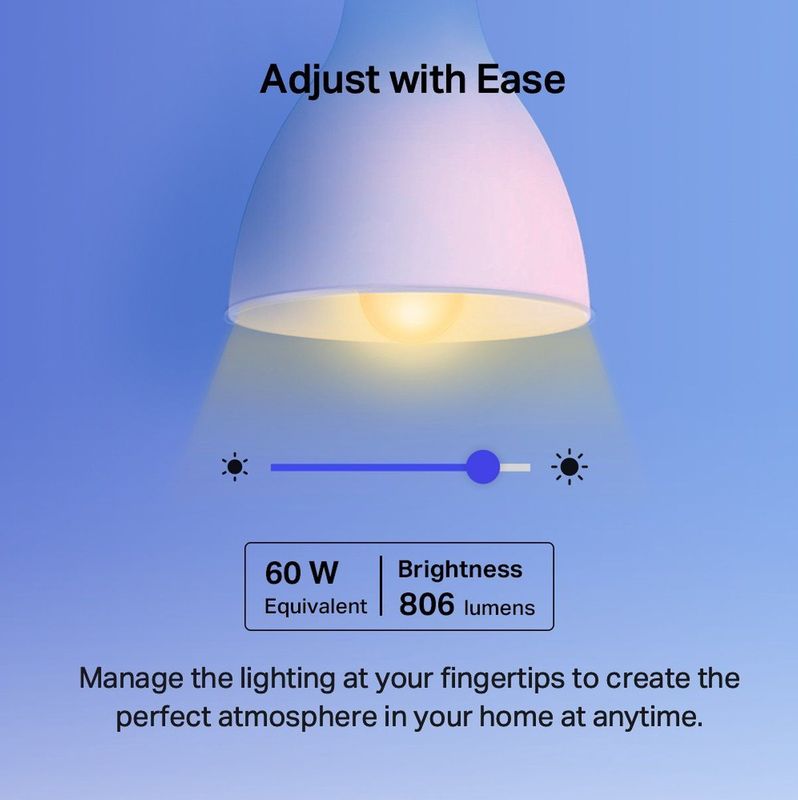 Tapo L530E Slimme Ledlamp E27 - Wit & Kleur - WiFi - 2 Pack