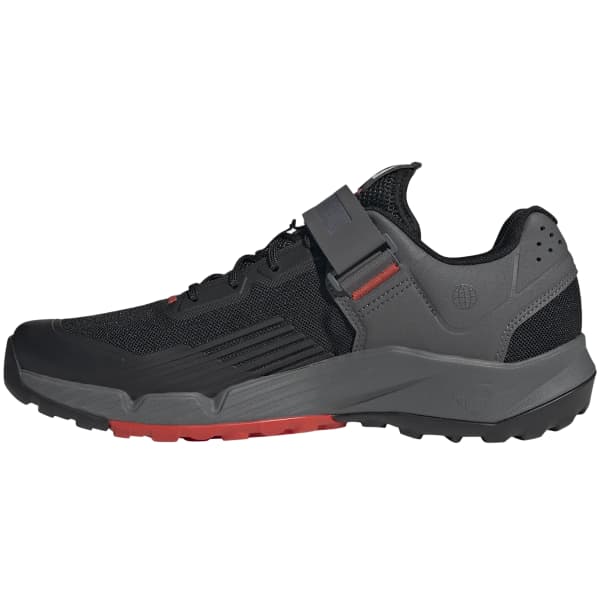 Chaussure VTT automatique FIVE TEN 5.10 TRAILCROSS CLIP-IN CORE BLACK/GREY THREE/RED