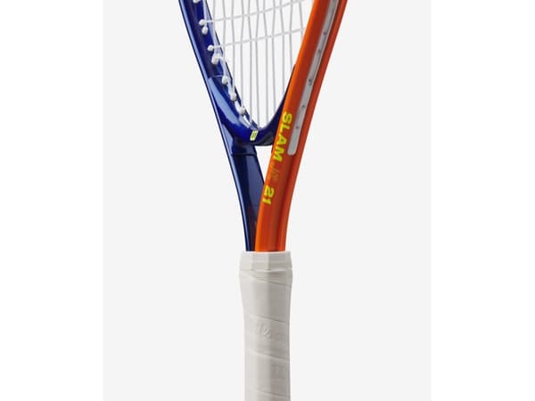 Wilson Slam Jr 21, Blå, Oransje, Hvit, 593 cm², 16 x 18, 5 år, 6 år, 533 mm