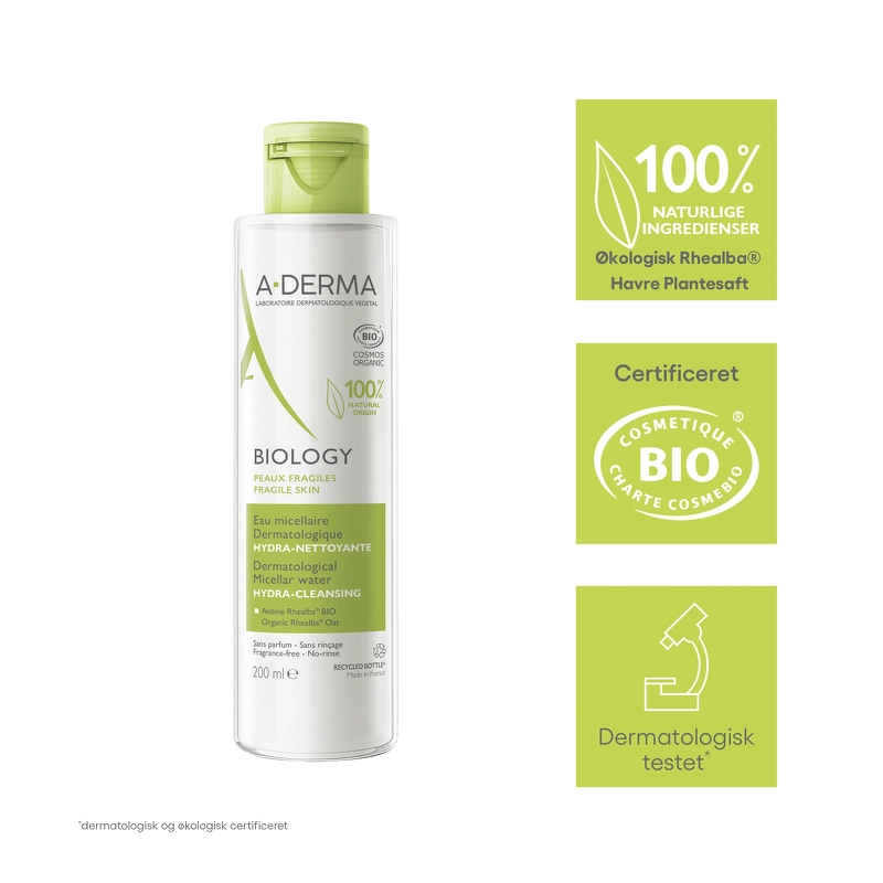 A-DERMA Biology Micellar Water 200 ml