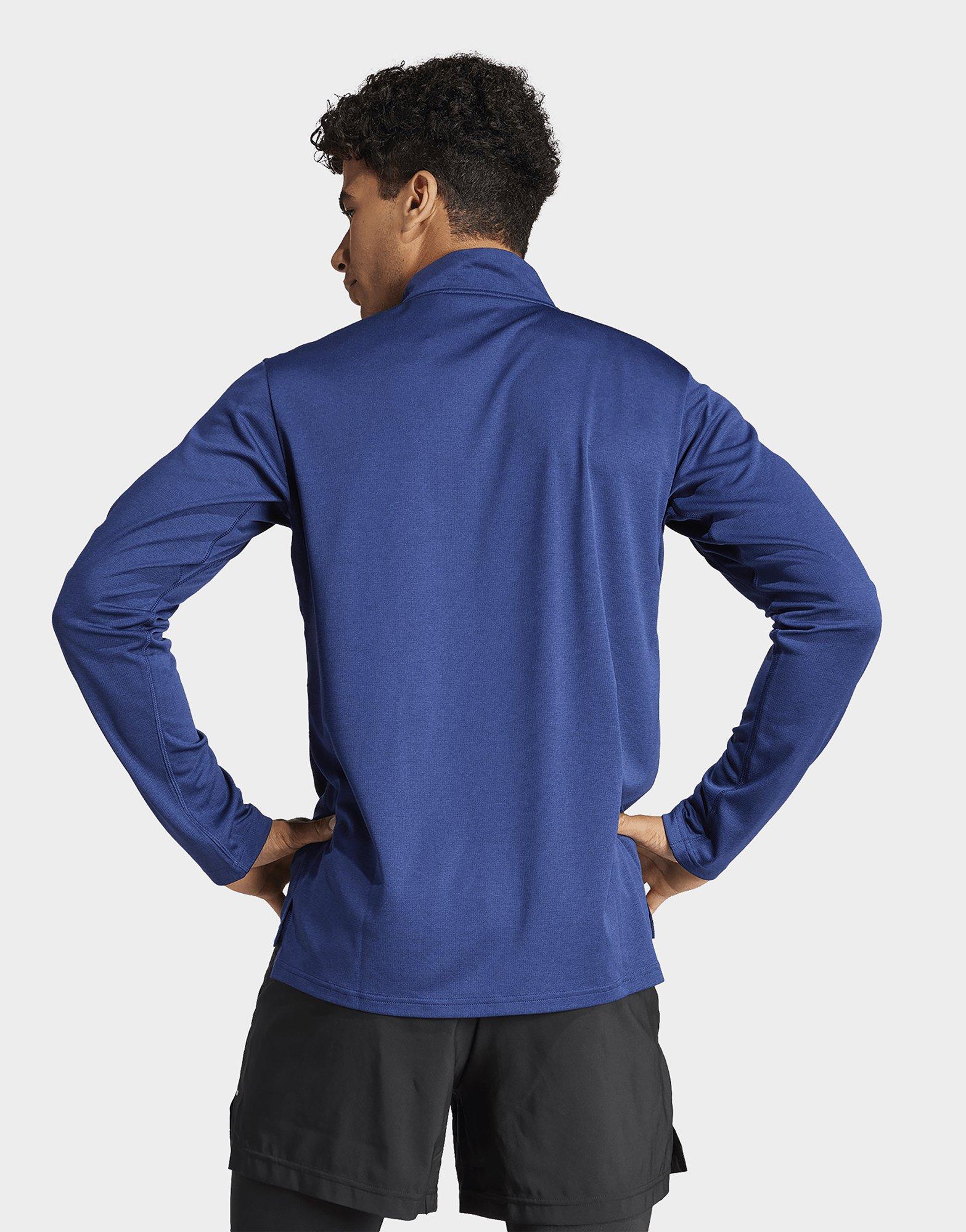 adidas T-shirt de training à manches longues et zip 1/4 Train Essentials