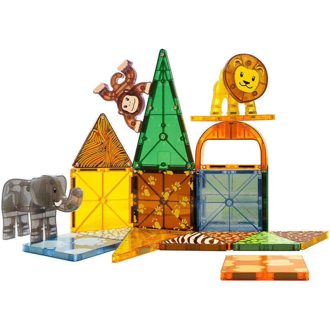 MAGNA-TILES safari animals - 25st