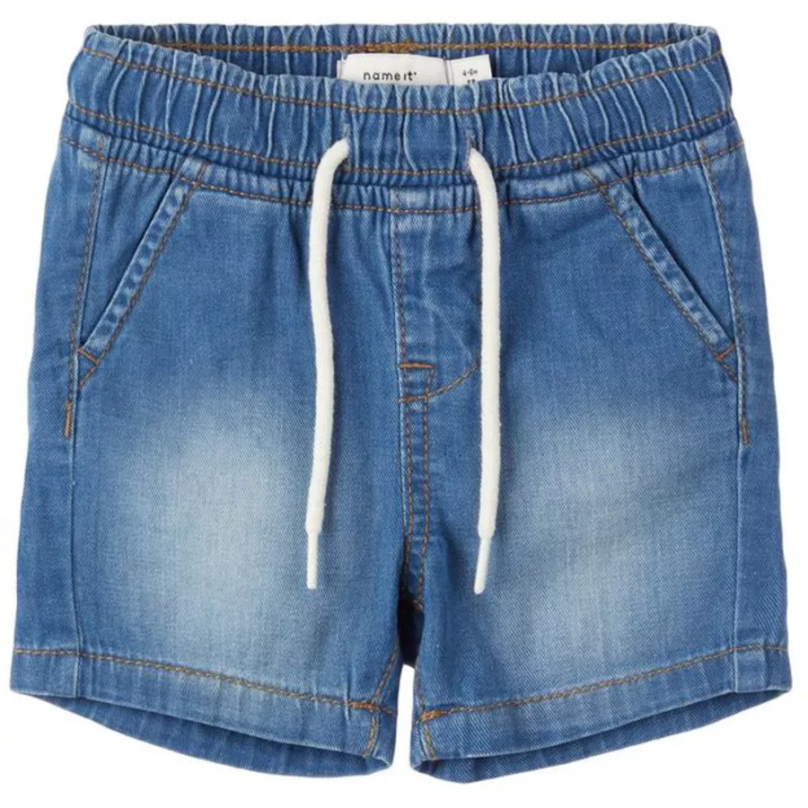 name it Shorts Nbmryan light blue denim