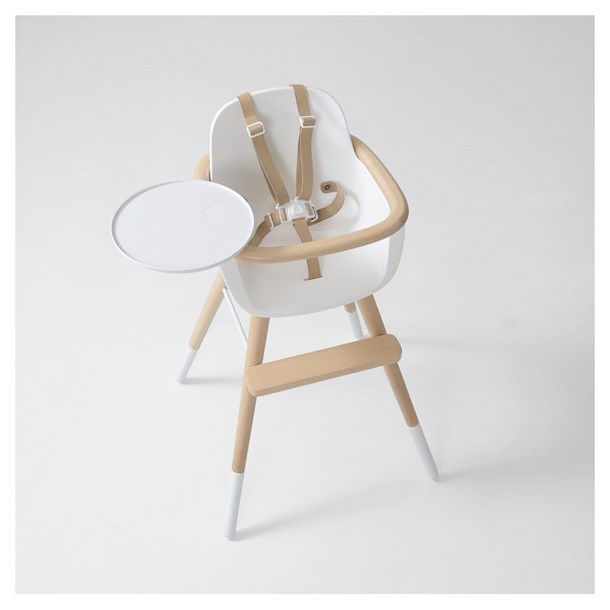 Chaise haute ovo original one luxe blanc