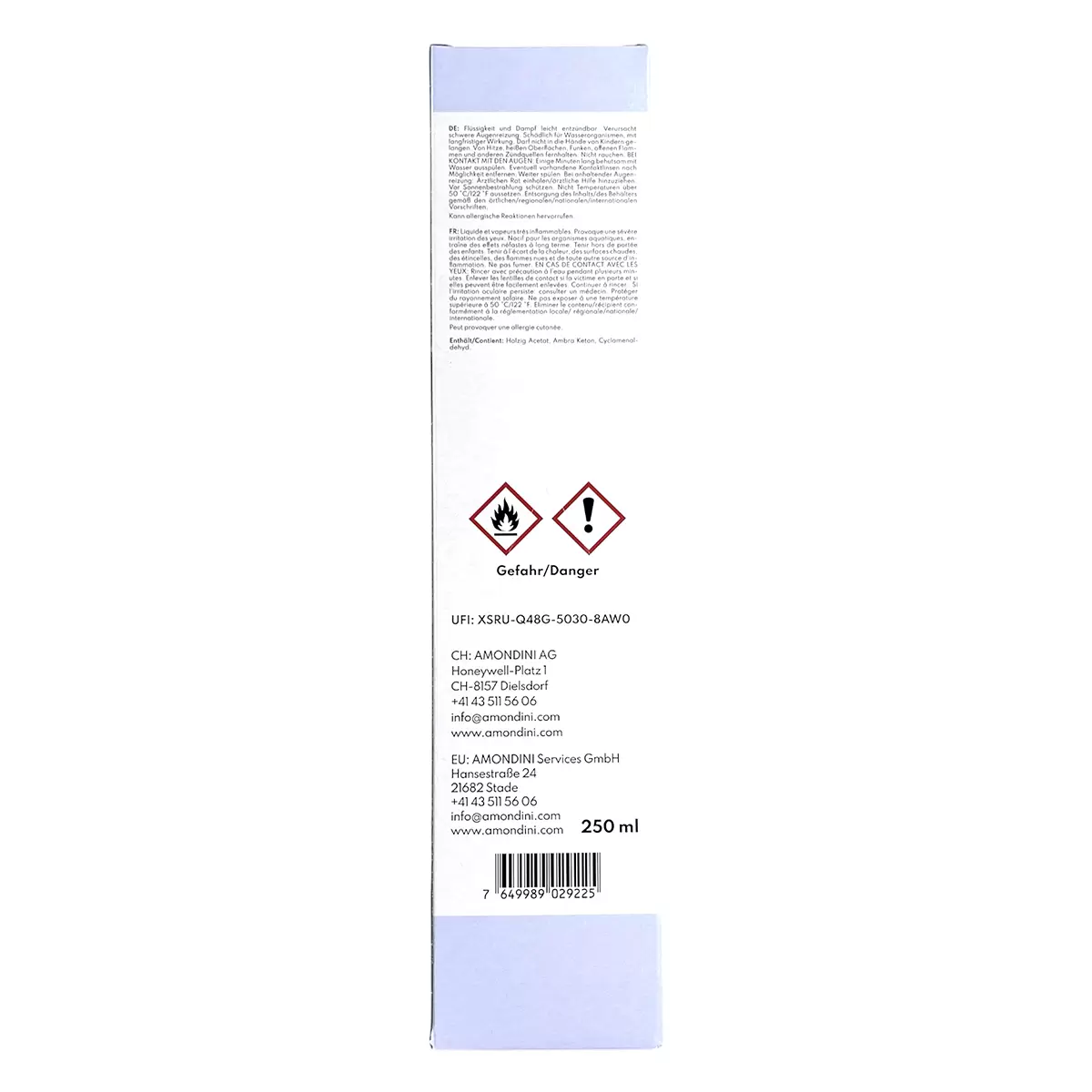 Raumduft Fresh Cotton NAO Blau