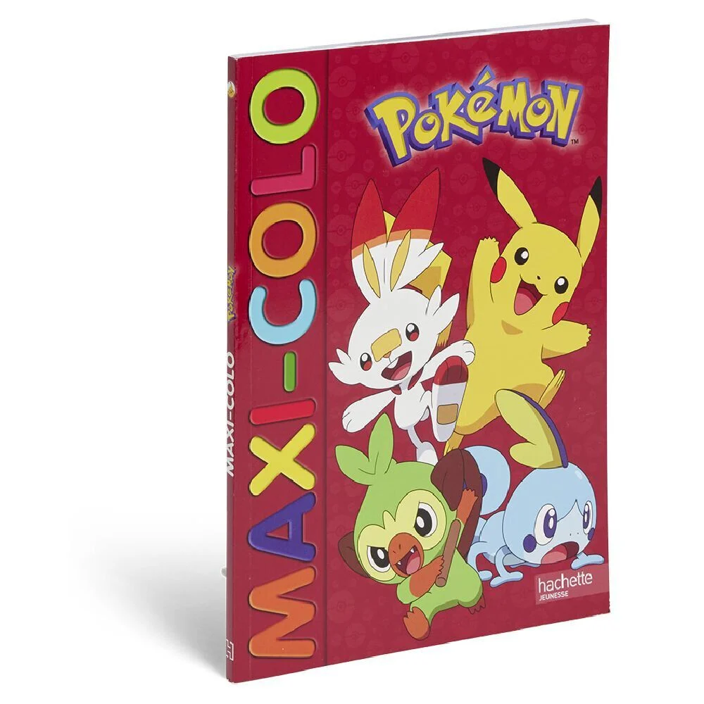 Cahier de coloriage Maxi-colo Pokémon, Hachette jeunesse